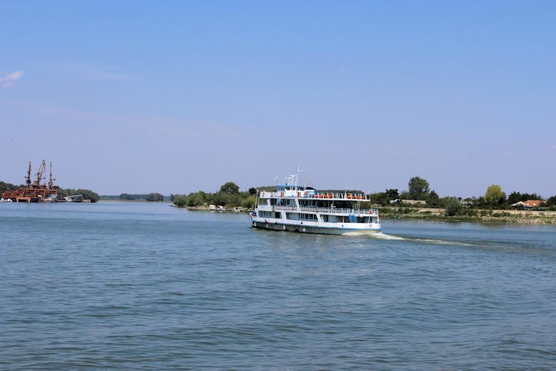 Nava Clasica - MS Banat - Abfahrt von Tulcea in Richtung Periprava