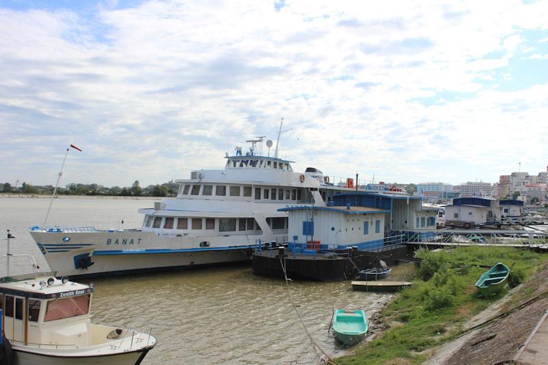 Nava Clasica - MS Banat am Liegeplatz in Tulcea