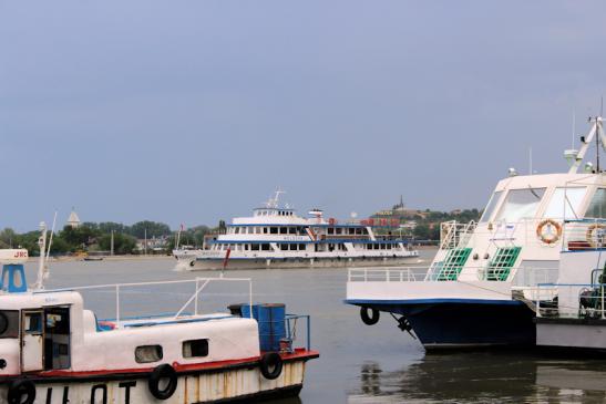 Nava Clasica - MS Moldova - Einfahrt in Tulcea